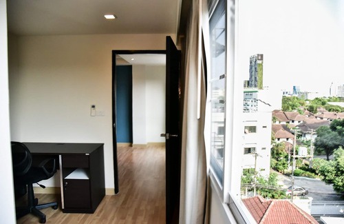 Khlong Tan Apartamento | The Kaze 34 Hotel and Serviced Residence