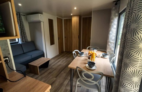 Cublize Casa | The Lac des Sapins **** - Mobile-Home FAMILY PREMIUM 6 people