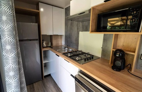 Cublize Casa | The Lac des Sapins **** - Mobile-Home FAMILY PREMIUM 6 people