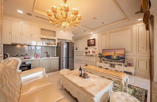 Hang Xanh Apartamento | The Landmark 81 1BR Apartment Style Royal