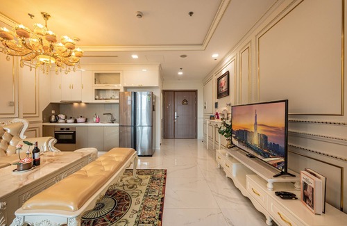 Hang Xanh Apartamento | The Landmark 81 1BR Apartment Style Royal