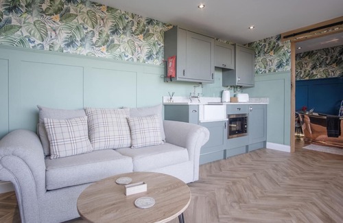 Llangennith Chalet De Esquí | The Langland Bay Lookout - 1 Bed Cabin - Landimore