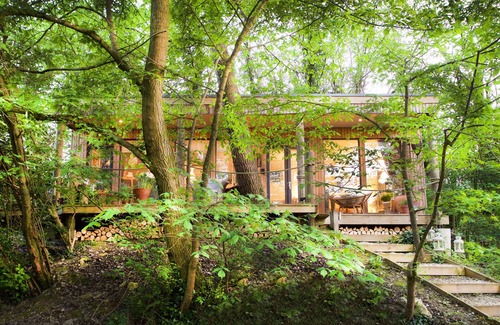 Norton St. Philip Cabina | The Lodge cerca de Bath, casa rural de vacaciones en un entorno tranquilo, con
