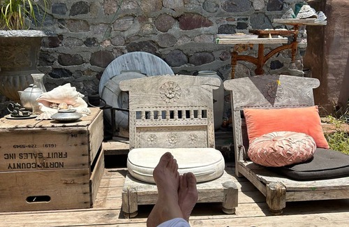 Topanga Cabaña | The Loft at Topanga Canyon: Cottage Retreat with Trails, Creek & Mountain View