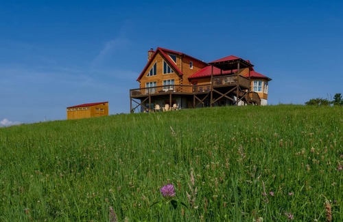 Ennice Chalet De Esquí | The Manor House at Saddle View Farms
