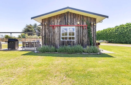 Te Horo Apartamento | The Mars Barn, Sauna, Stars & Serenity