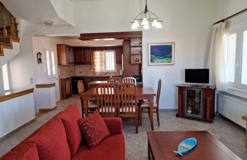 Porto Rafti Villa | Villa Boutique Mirador con vistas panorámicas al mar