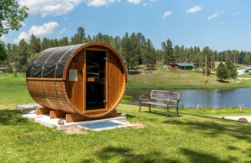 Custer Apartamento | The Monet: Sauna + Firepit + Needle Views