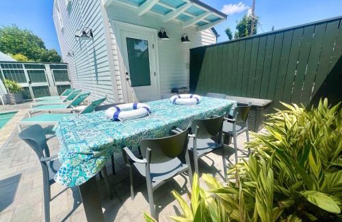 Bywater Casa | The Moon Quonset Hut Vacation Rental Heated & Chilled Pool