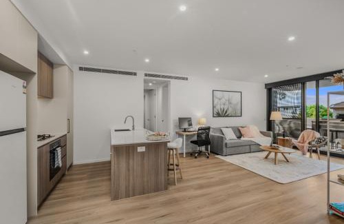 East Brisbane Apartamento | "The Mowbray"-Luxury,rooftop pool,gym,free parking