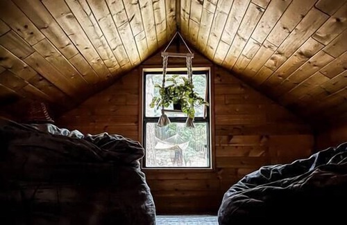 Idyllwild Cabina | The Nest: Serene Sanctuary w Hot Tub, Fireplace, Grill, Hammock, Outdoor Fire Fe