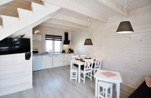 Grzybowo Casa | El "White Cottage Lux" de nueva construcción, Grzybowo en Um Kolberg, 1-6 personas