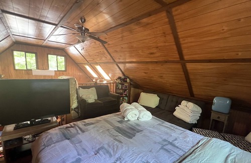 Lake Ariel Chalet De Esquí | The Palatzio Getaway! Cozy 2 bedroom with oversized Loft Chalet!