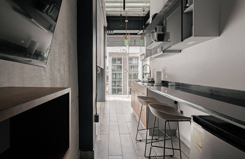 Benito Juarez Apartamento | The Palm Loft 3 – Confort Moderno con Cocina Equipada