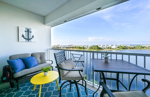 Sunnyside Condominio | The Palms : Gulf view condo in beautiful Carillon beach