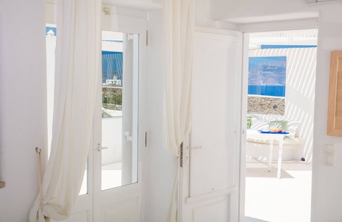 Fanari Casa | "La granada" nido de amor con una visión romántica del mar, Tinos y el Faro