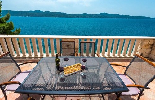 Slano Apartamento | El apartamento presidencial con 5 habitaciones, 2 terrazas con vista al mar y parrilla de barbacoa