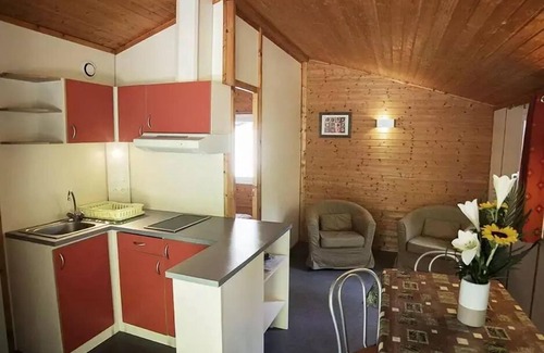 Aston Chalet De Esquí | Camping Le Pas de l'Ours *** - CHALET DETENTE 3 Habitaciones 4 Personas