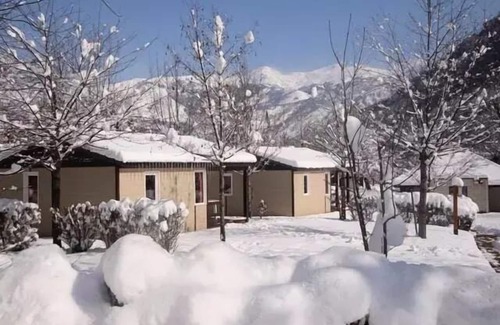 Aston Chalet De Esquí | Camping Le Pas de l'Ours *** - CHALET DETENTE 3 Habitaciones 4 Personas