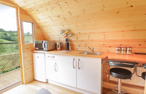 Llanfair Caereinion Cabaña | THE RHIW, pet friendly, with hot tub in Llanfair Caereinion