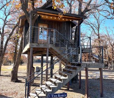 Elm Mott Otro | The Robin Treehouse 15 MIN to Magnolia Baylor