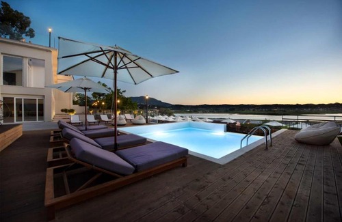 Kanoni Complejo | The Royal Grand Hotel Double Twin Side Sea View