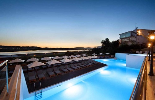 Kanoni Complejo | The Royal Grand Hotel Double Twin Side Sea View