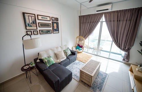 Bandar Perda Apartamento | The Rumah @BM City 3 habitaciones (jungla urbana)