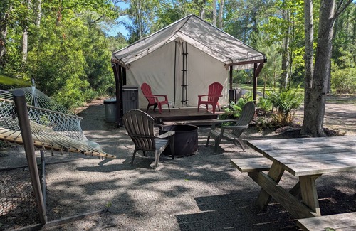 Supply Alquiler De RV | The Rustic Glamping Tent Where Coastal Charm Awaits – 2 Miles from Holden Beach