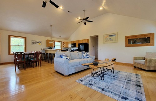 Carova Beach Casa | The Salty Seahorse!4x4 beach, private dock, hot tub, pool, Horses. Pet-Friendly