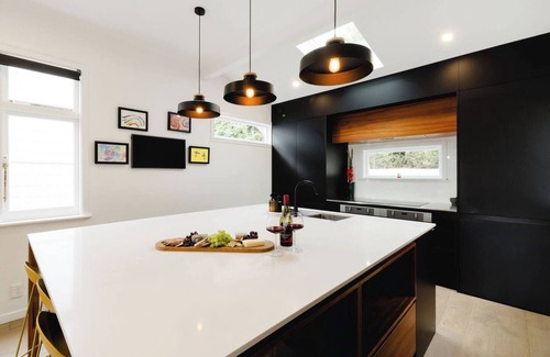 Kilbirnie Casa | The Sanctuary | Character Home, Fireplace, Parking