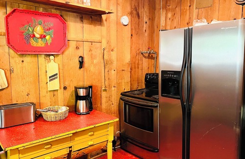 Camp Nelson Cabina | The Sequoia Time Capsule: Spa, Walk 2 Giant Sequoias, River, Fish, Bike, Saloon