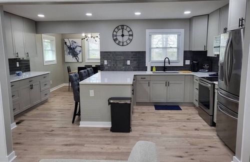 Church Street Casa | The Silver Stone w/ Covered Patio, Outdoor Kitchen and Amazing Game Area
