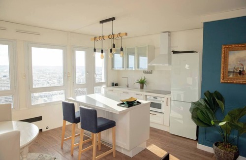 Asiatique Apartamento | The Sky Lounge VUE imprenable Moderne 4 pers