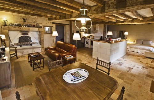 Cravant-les-Coteaux Cabaña | El Lodge Castle Sonnay, cerca de Chinon Cottage 4 **** para 2