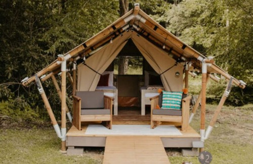 Flag Pond Cabina | The Sorrell Unit 2 - Glamping Retro