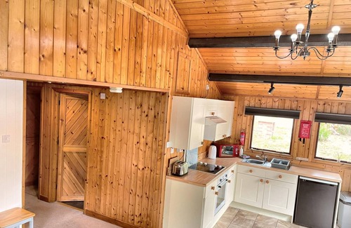 Llanybri Casa | The Squirrel Lodge Bañera de hidromasaje-Tenby-Carmarthen