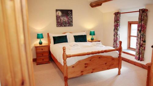 Margam Apartamento | The Stone Barn Cottage with Hot Tub