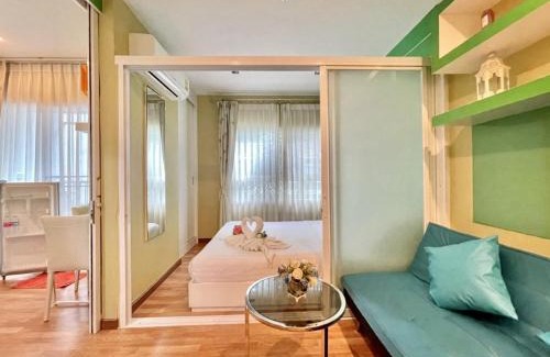Hua Hin Apartamento | The trust huahin resort condo greeny room
