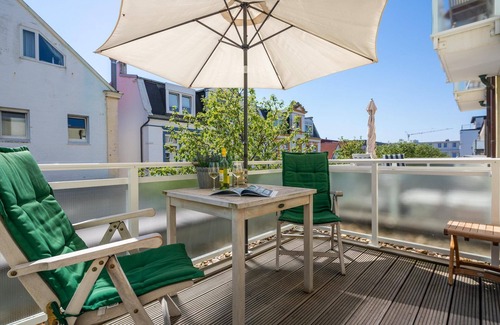 Norderney Apartamento | The vacation apartment "Villa Nordland 8" is located in the "Villa Nordland".