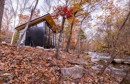 Peterstown Cabina | The View Glass Cabin at Four Fillies Lodge