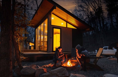 Peterstown Cabina | The View Glass Cabin at Four Fillies Lodge