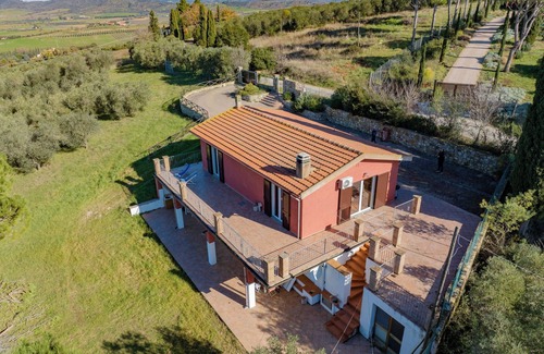 Orbetello Apartamento | La vista de Talamone