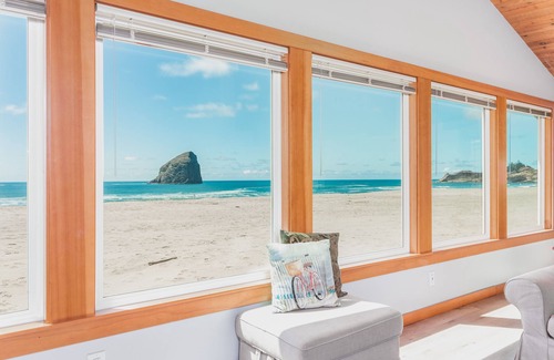 Oregon Coast Casa | The Westerly # 121 - Cabaña frente al mar con impresionantes vistas, acceso directo a la playa. Mascota amigable.