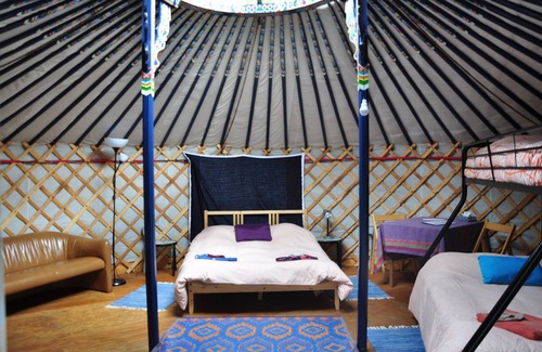 Indian Brook Casa | White Moon Yurt en Cabot Shores Wilderness Resort