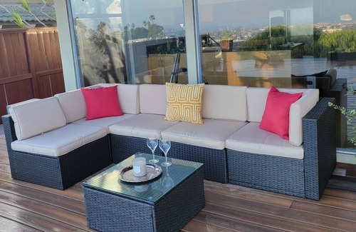Coastal San Pedro Casa | The Zen House with Panoramic Harbor and City Views