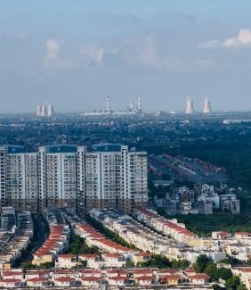 Greater Noida Apartamento | TheDreamystay dreamy Balcony View