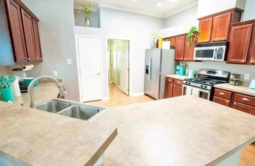 Barker Casa | Theme Rooms w/Pool & HotTub & Fire Place