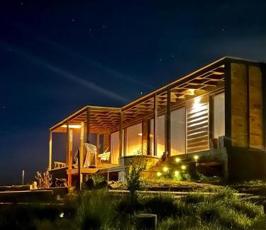 Navidad Chalet De Esquí | Thenca Lodge - increíble vista panorámica y hottub privado