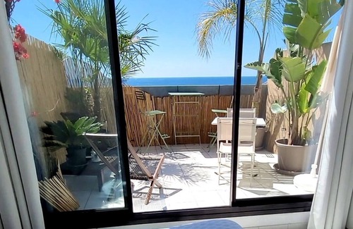 Cannes La Bocca Apartamento | 🌴 Theo’z Roof Top – Vista al Mar & Terrazas en Cannes